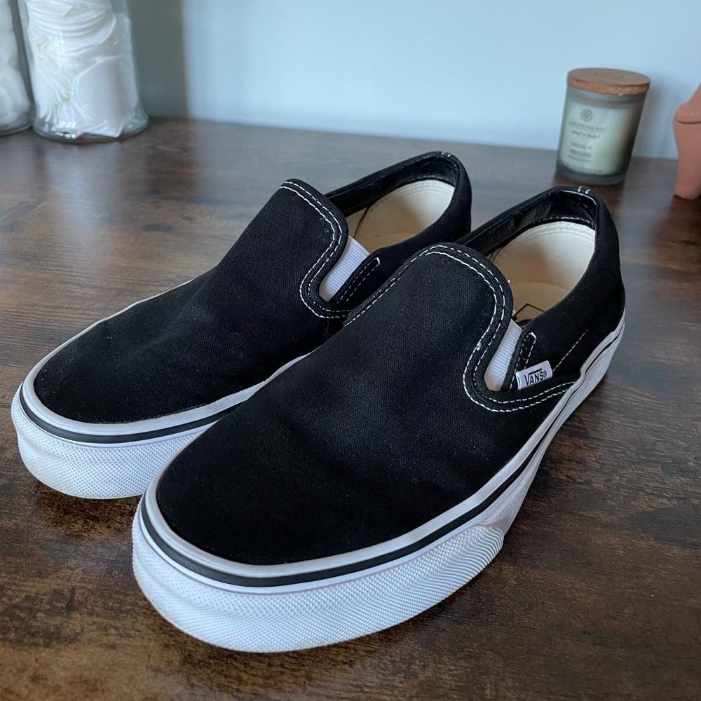BRAND NEW Black Slip-On Vans